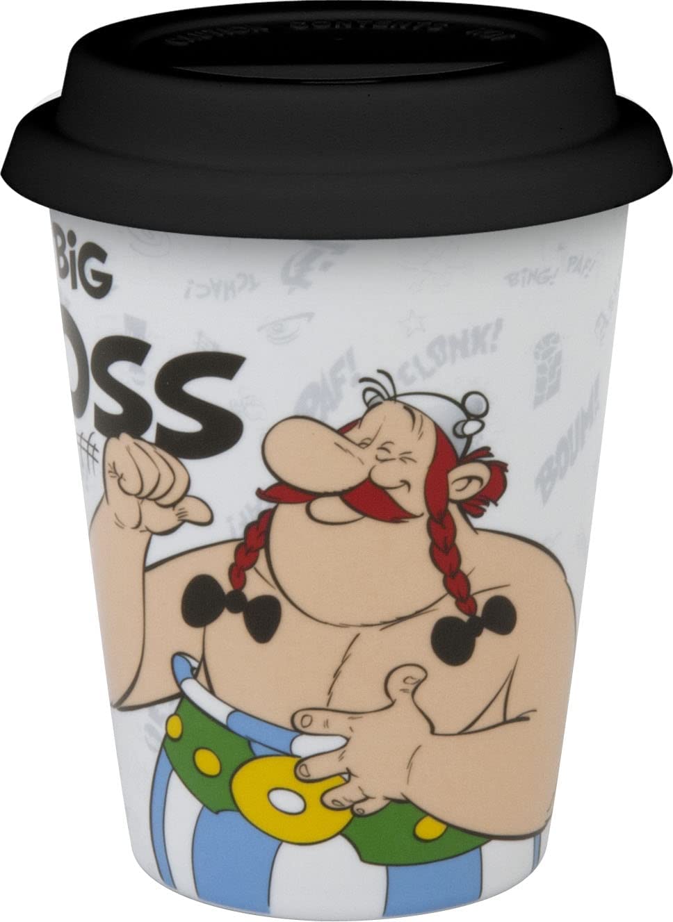 Kanitz Obelix Asterix Coffee to Go Mug with Lid – Big Boss
