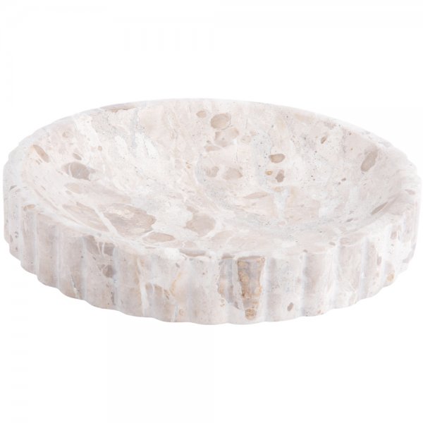 Fruit bowl Marble Brown (30x5cm) Present Time
