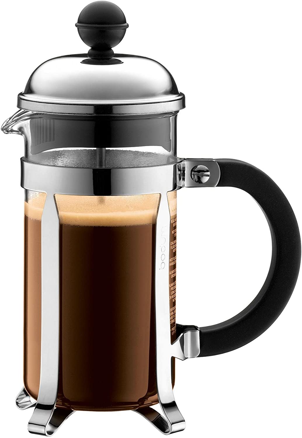 Bodum Chambord Coffee Maker (French Press System, – Stainless Steel Frame)