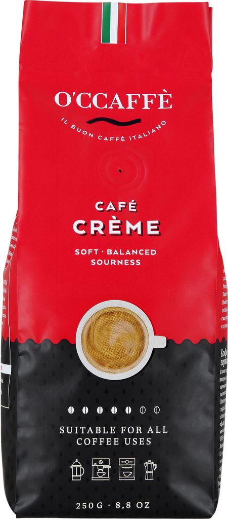 OCCAFFÈ Cafè Crème | whole bean | 250g
