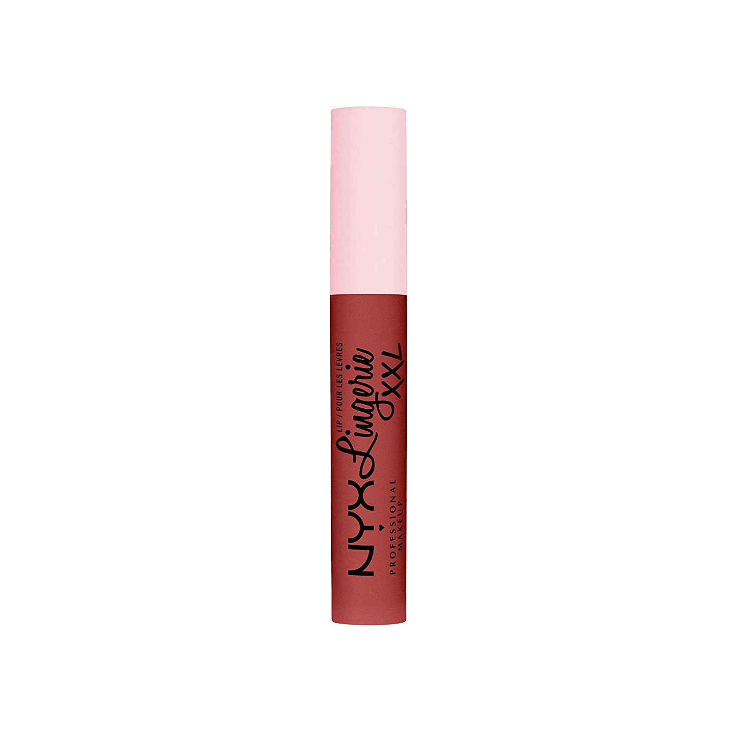NYX Professional Makeup Lip Lingerie XXL, Liquid Lipstick for Long Hold, Vegan Formula, Warm Up, ‎warm