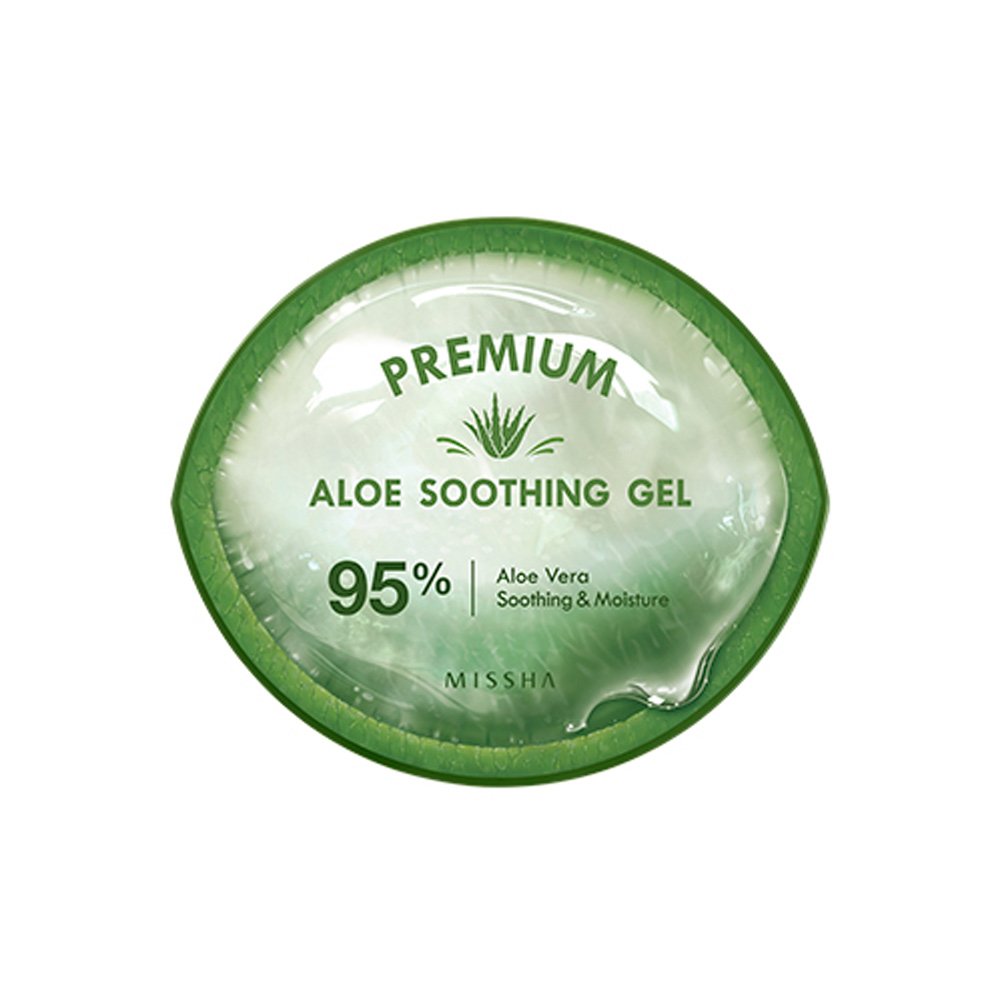 Missha Premium Aloe Soothing Gel 95% Aloe Vera Soothing and Moisturising 300 ml