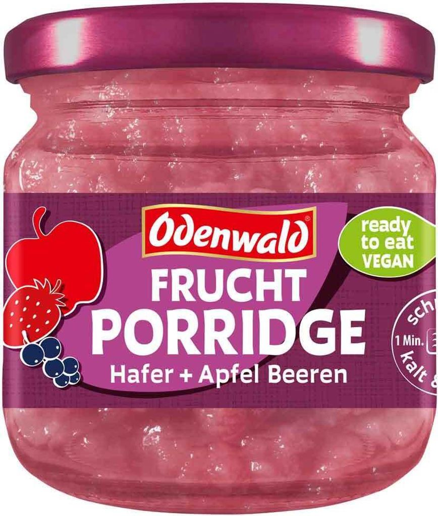 Odenwald Frucht Porridge Apfel + Beeren 190g