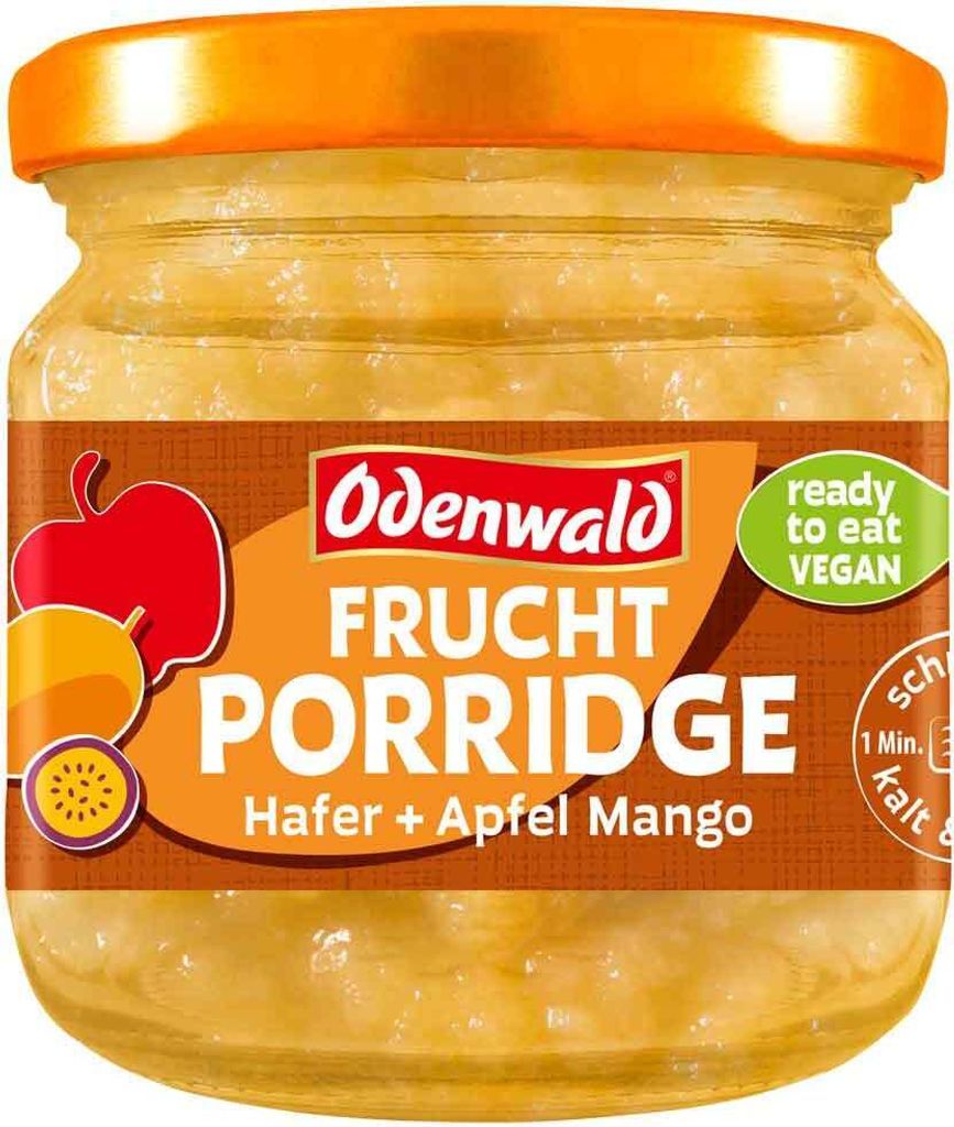 Odenwald Frucht Porridge Apfel Mango 190g