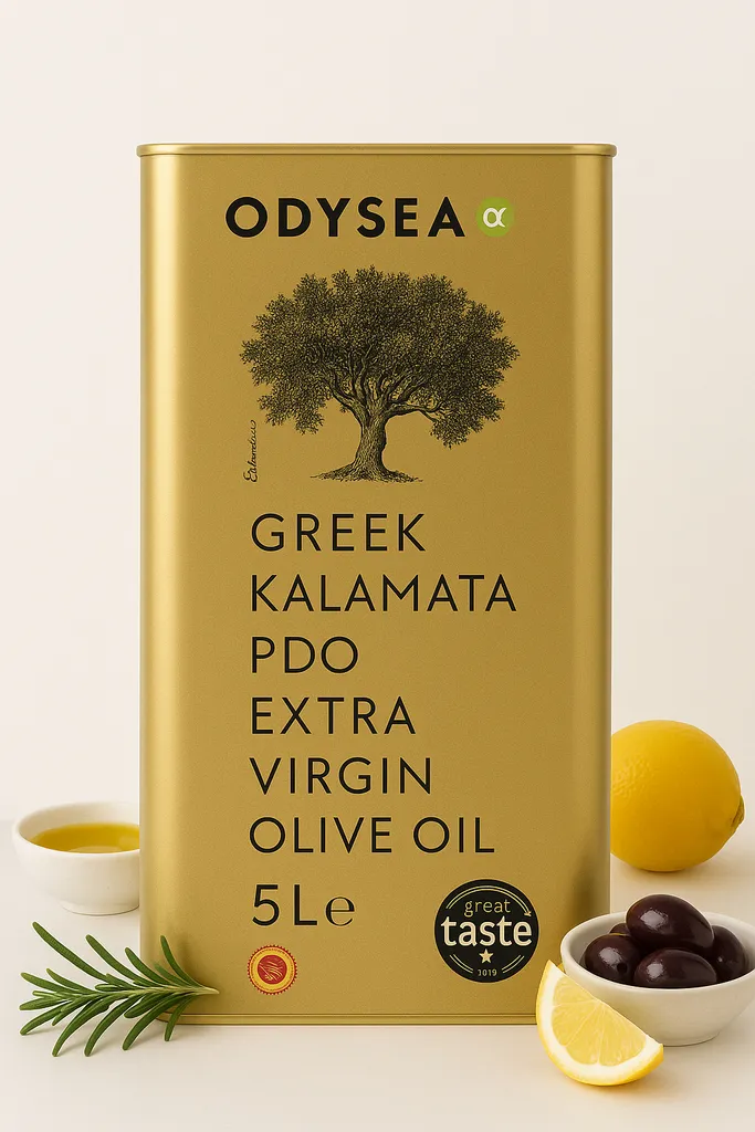 Odysea, Olivenöl 5L, Griechisches Olivenöl, Kalamata EXTRA VIRGIN, griechische lebensmittel