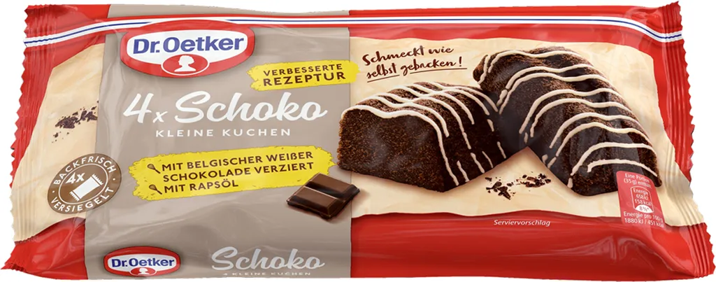 Oetker fert. small chocolate cake 0.14 kg