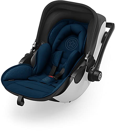 Kiddy Evoluna i-Size 2 Baby Car Seat with Reclining Function (Group 0+) Up to approx. 15 months (maximum 13kg) including Isofix Base (EN) 2019 collection Indigo Blue