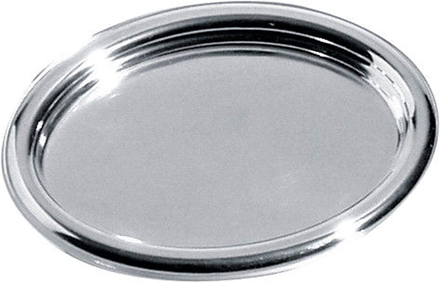 Officina Alessi 40 cm Oval Tray, Silver