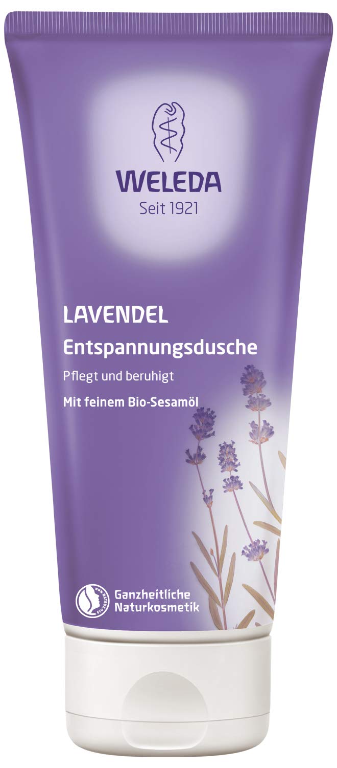 Weleda organic lavender relaxation shower gel (1 x 200 ml)