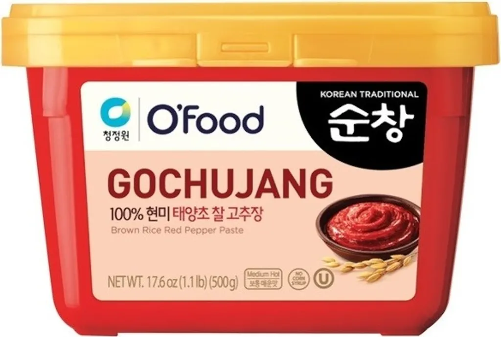 OFood chili paste made from brown rice Gochujang 500 g