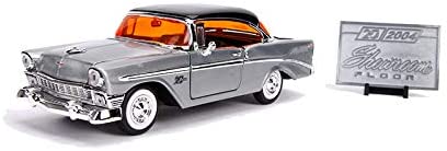 Dickie Toys 253745013 1956 Chevy Bel Air, Wave 4, Die-Cast Vehicle With Fre