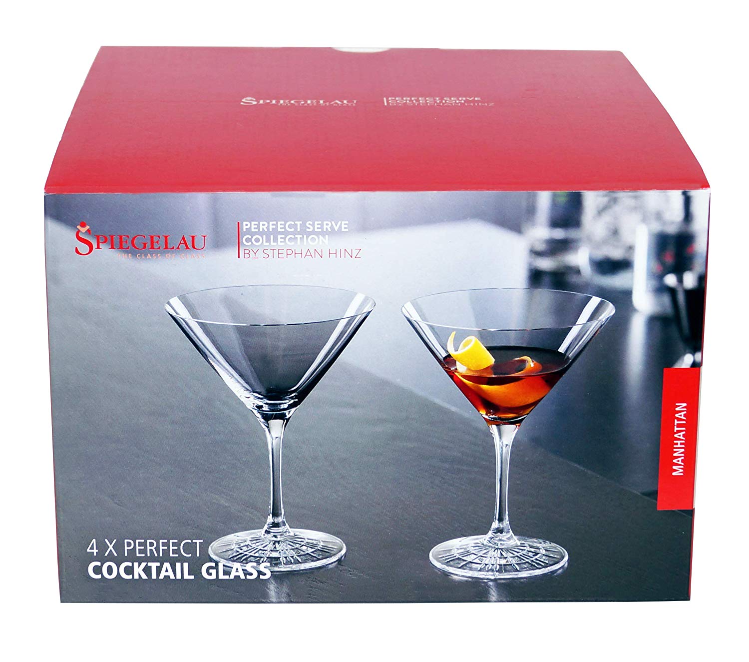 Spiegelau & Nachtmann Perfect Martini Glass 4500175 Cocktail Glass Set Of 4