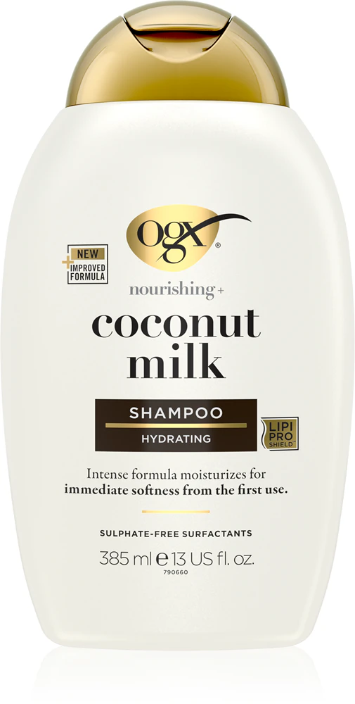 OGX Coconut Milk hydrating shampoo with coconut oil