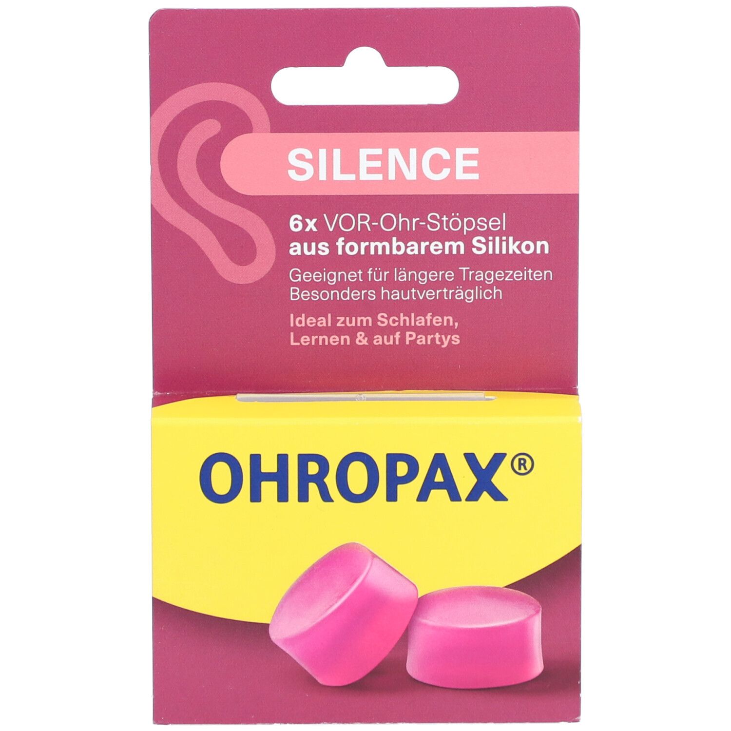 OHROPAX Silence earplugs – comfort and peace in every situation