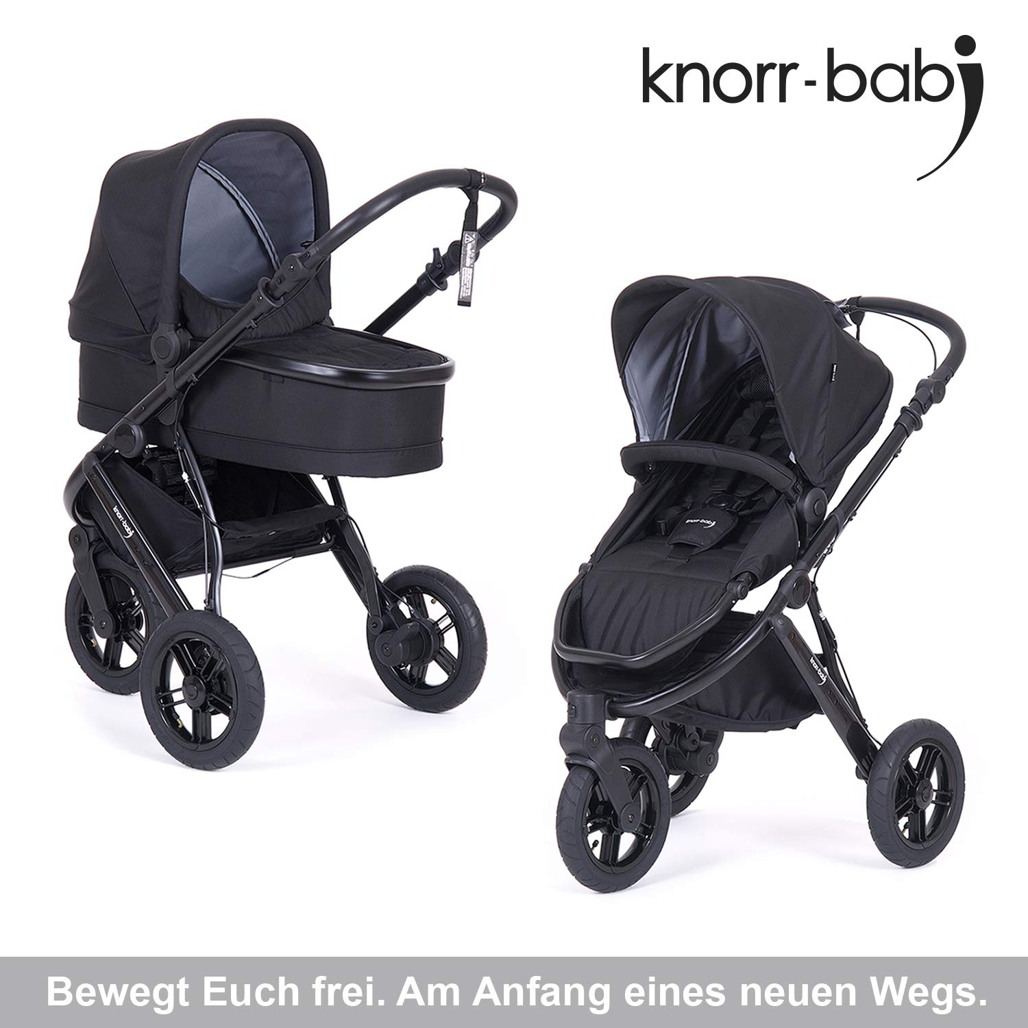 Knorr-Baby 883425 BrakeSport3, Colour Black