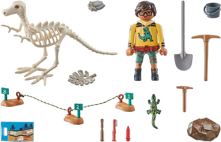 PLAYMOBIL 71527 Dino Skeleton Excavation Site