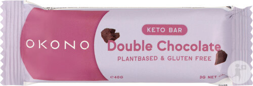 Okono Keto Bar Double Chocolate 40g
