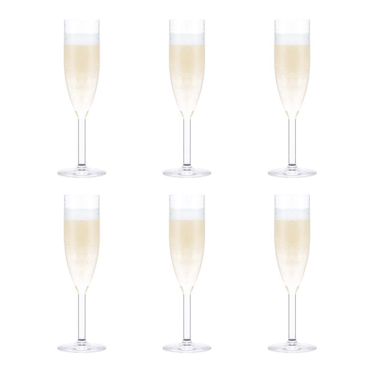Bodum Octet Champagne Glass 6-Pack