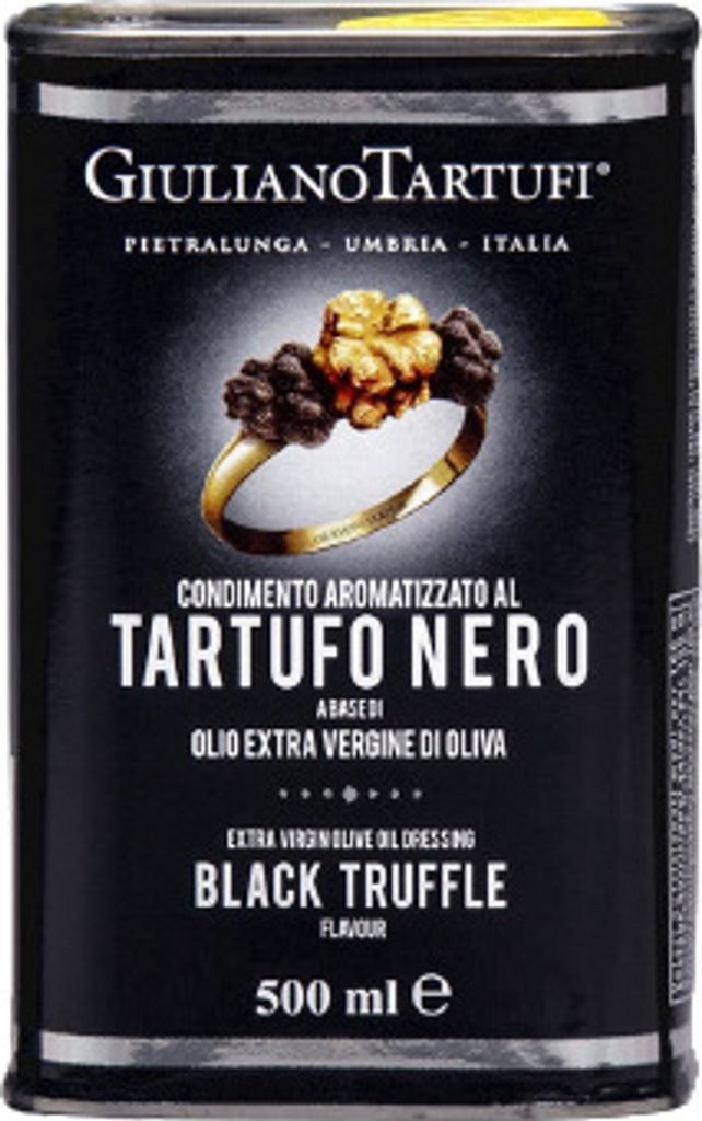 Öl aromatisiert mit schwarzem Trüffel, 500 ml