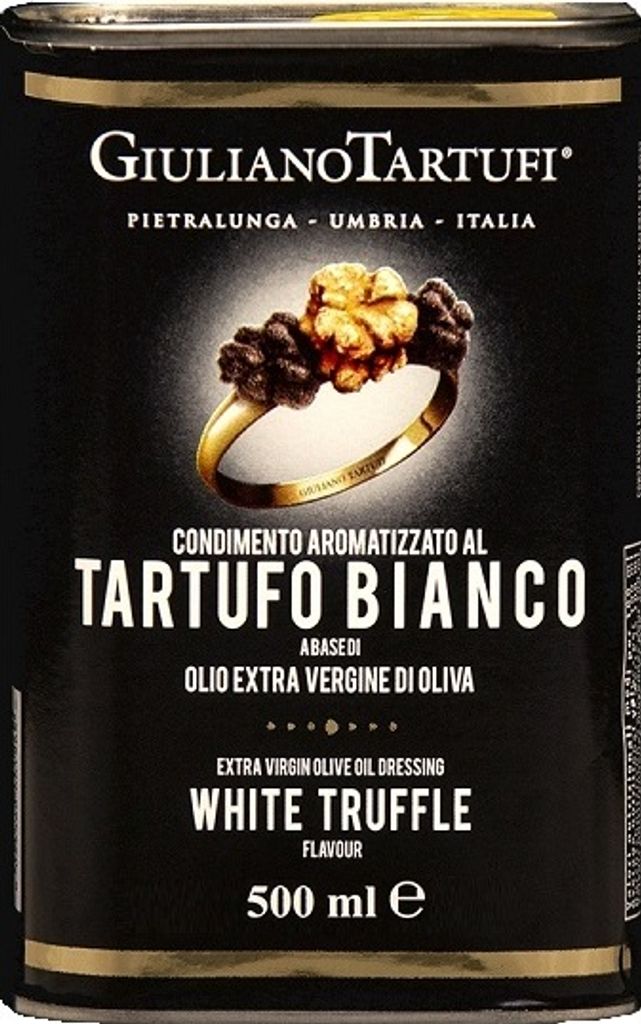 Öl aromatisiert mit weissem Trüffel, 500 ml