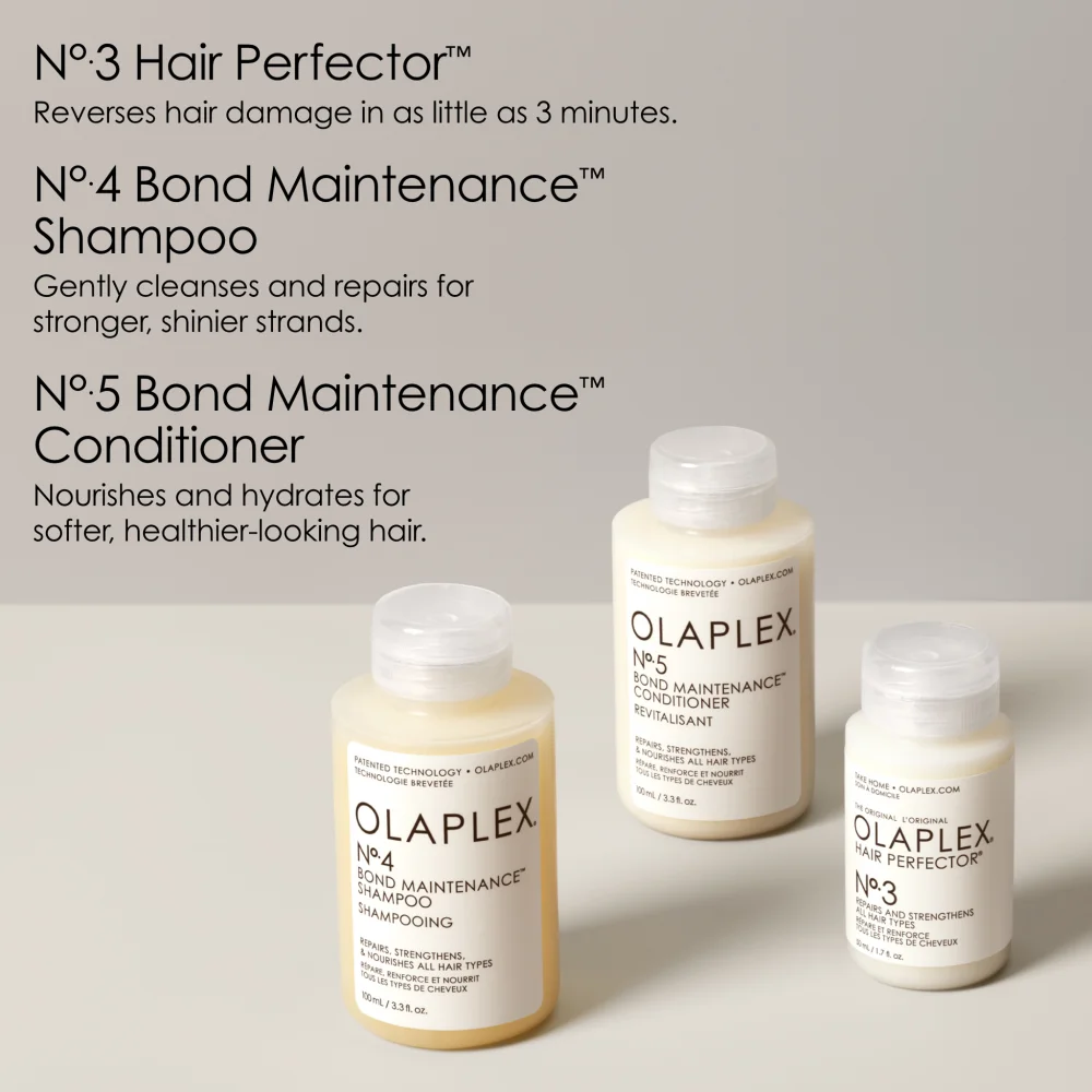 Olaplex Hello, Healthy Hair Starter Kit revitalizing 3-phase care for all hair types