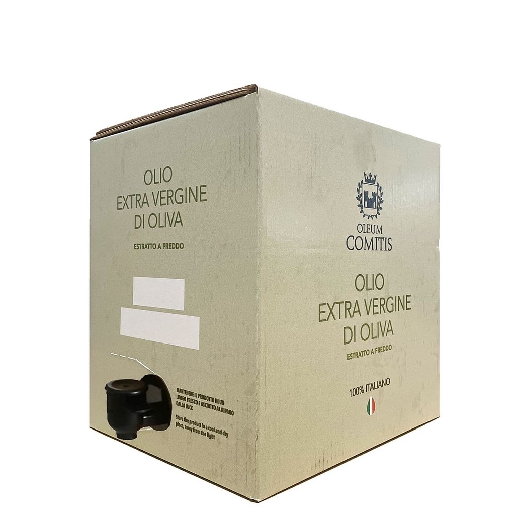 Oleum Comitis - Natives Olivenöl Extra 100% Italienisch - Bag in Box 5 Liter