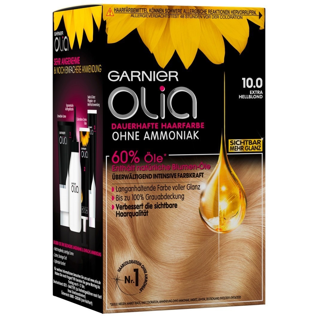 Garnier Olia Intensive Coloration, 10.0 - Extra light blond
