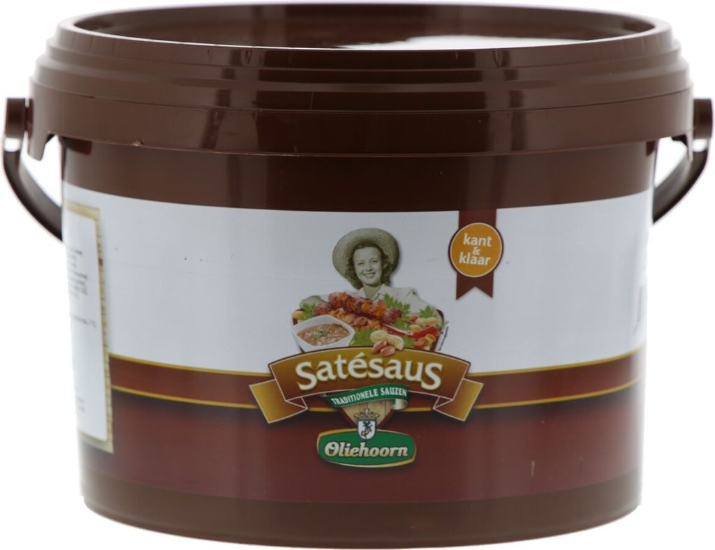 Oliehoorn Satay Sauce ready 2.5 kilos