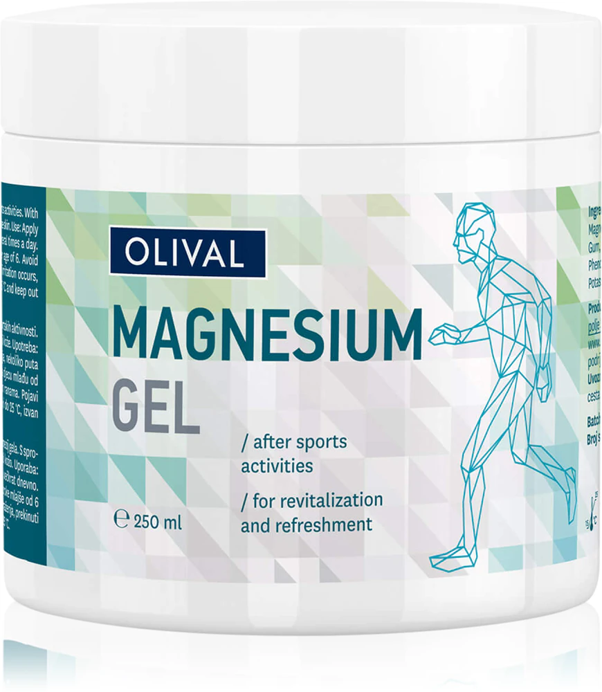 Olival Magnesium cooling massage gel