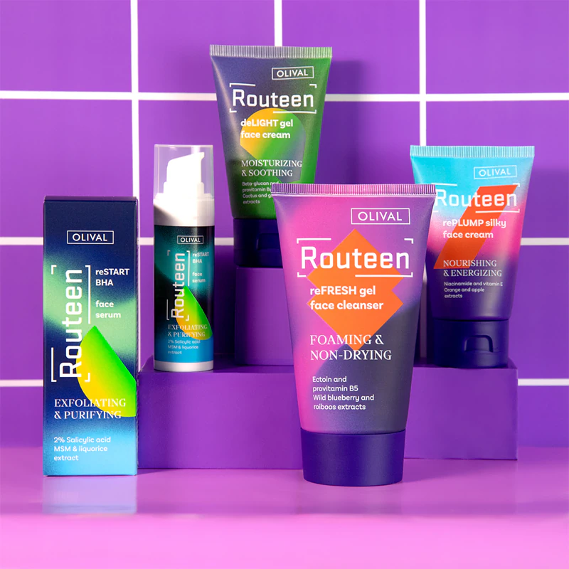 Olival Routeen reFRESH gentle cleansing gel for the face