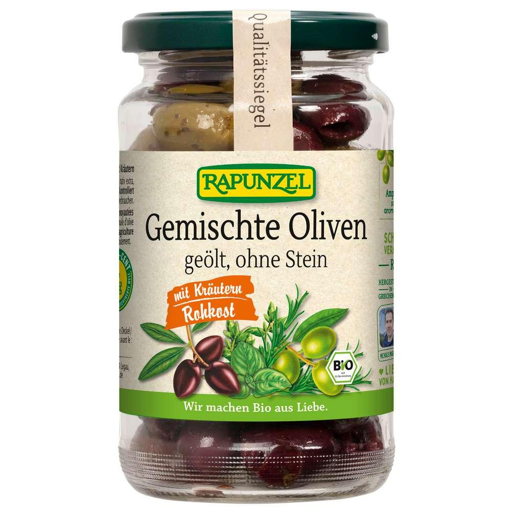 Pitted olives
