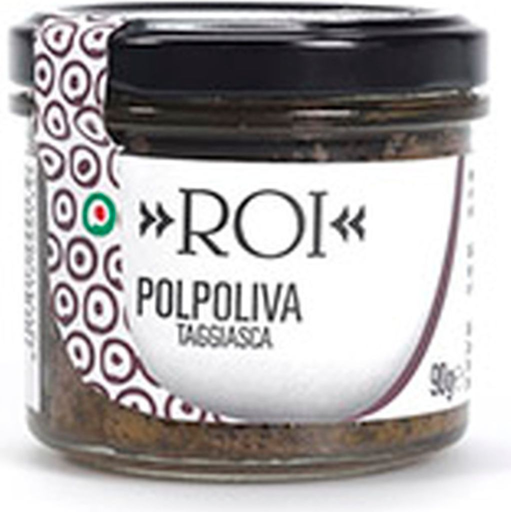 Olivencreme Taggiasca schwarz 90 gr. - ROI