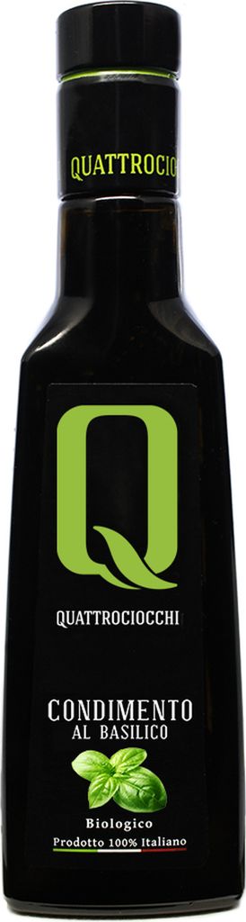 Olivenöl extra nativ BASILIKUM - 0,25 lt. - Quattrociocchi