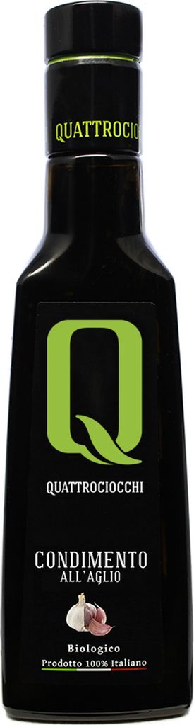 Olivenöl extra nativ Knoblauch - 0,25 lt. - Quattrociocchi
