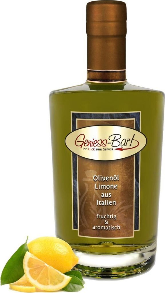 Olivenöl Limone Zitrone aus Italien 0,5L extra vergine erste Kaltpressung