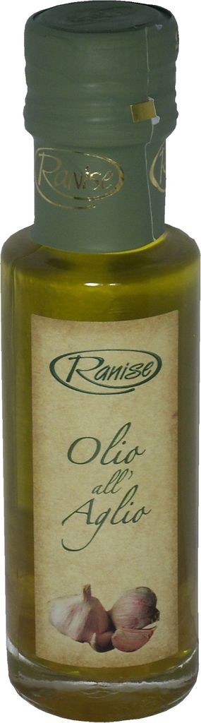Olive oil with garlic 100 ml. - Ranise