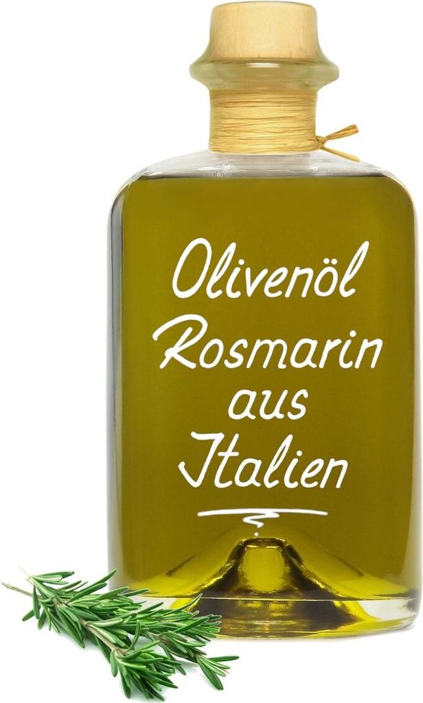 Olivenöl Rosmarin aus Italien 0,7L - extra vergine kaltgepresst