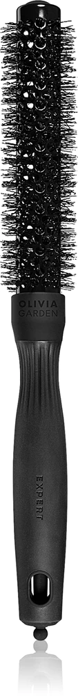 Olivia Garden Black Label Speed ​​Wavy Bristles Round Hairbrush for faster blow-dry styling