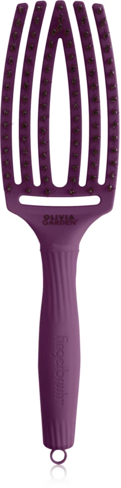 Olivia Garden Fingerbrush ThinkPink Flat Brush