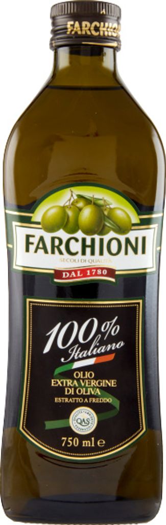 Oliwa Extra Virgin Olive Oil 100% Italian 750ml - Farchioni
