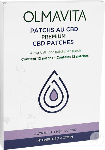 Olmavita CBD patches 24mg 12 pieces