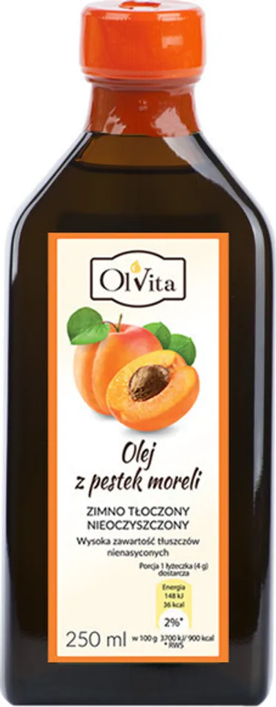 OLVITA Kaltgepresstes Aprikosenkernöl 250 ml