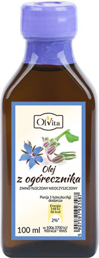 OLVITA Kaltgepresstes Borretschöl 100 ml