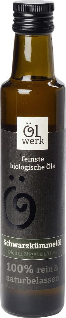 Ölwerk HochwertigesSchwarzkümmelöl 100 ml, kaltgepresst