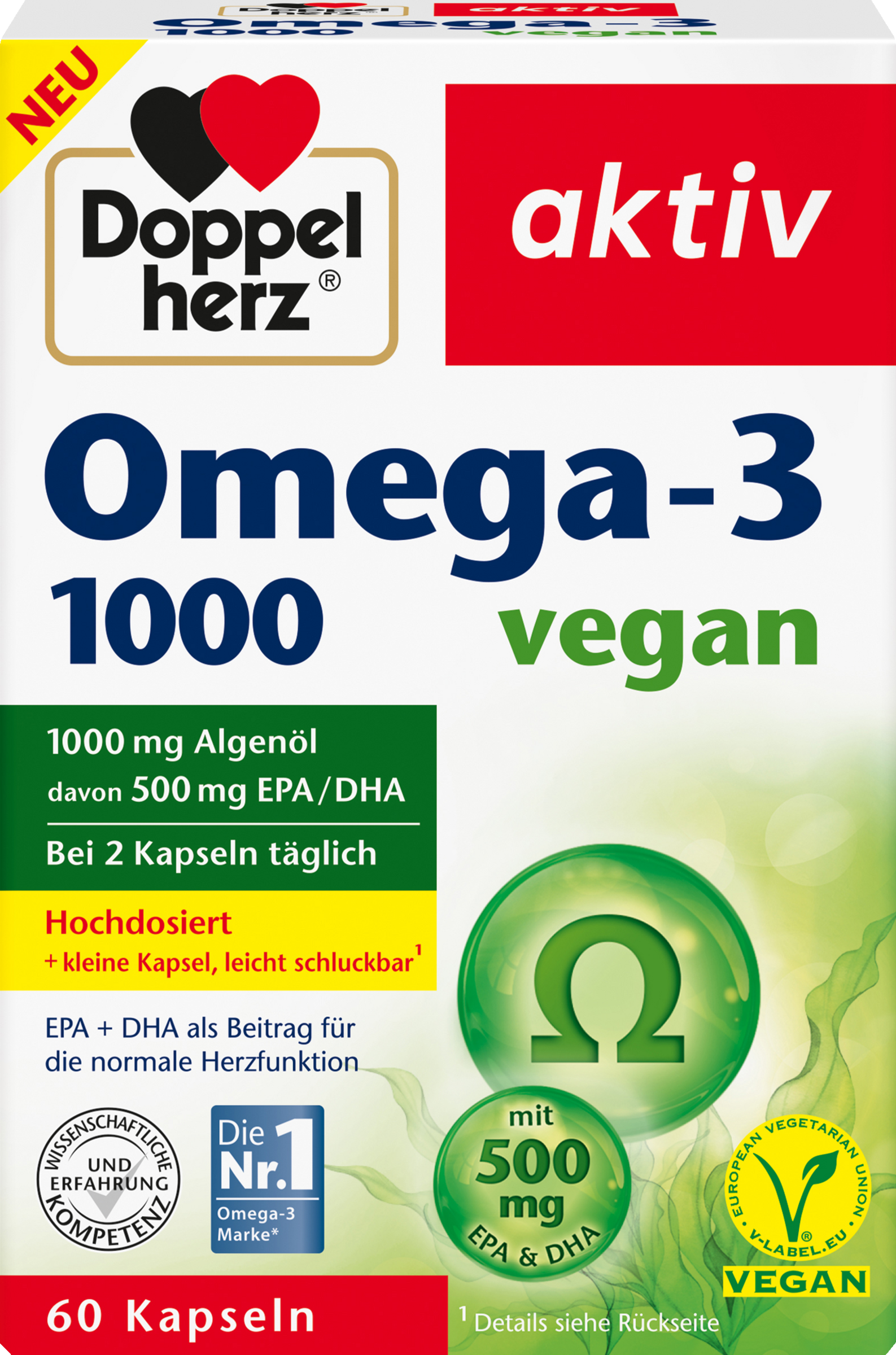 Omega-3 1000 vegan capsules