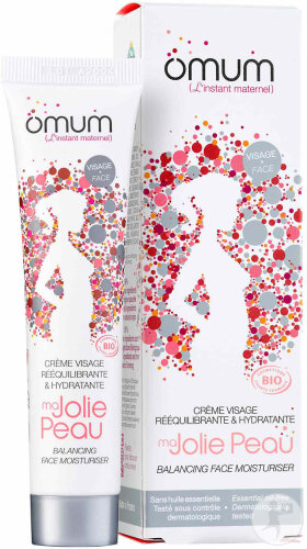 Omum Ma Jolie Peau Moisturizing Face Cream Pregnancy Organic Tube 40ml