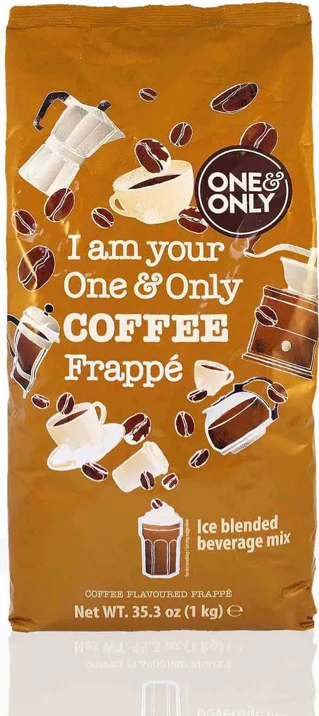 One&Only Frappe Coffee Kaffee - 1kg Kaffee Instantpulver Milchshake