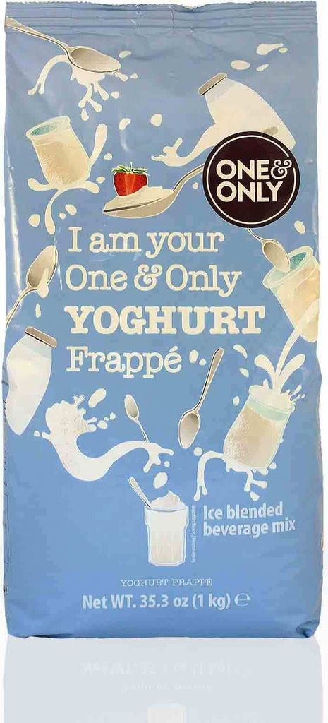 One&Only Frappe Yoghurt - 6 x 1kg yoghurt powder instant powder milkshake