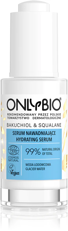 OnlyBio Bakuchiol & Squalane hydrating serum for very dry skin