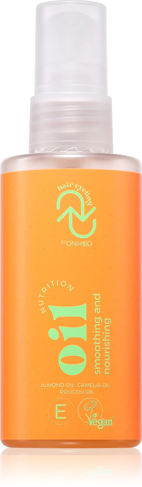OnlyBio Hair Cycling Nutrition nourishing hair oil for shiny and supple hair
